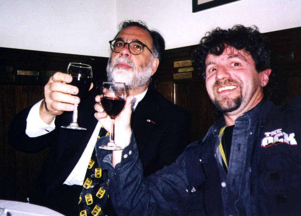 photo Alberto with Francis Ford Coppola