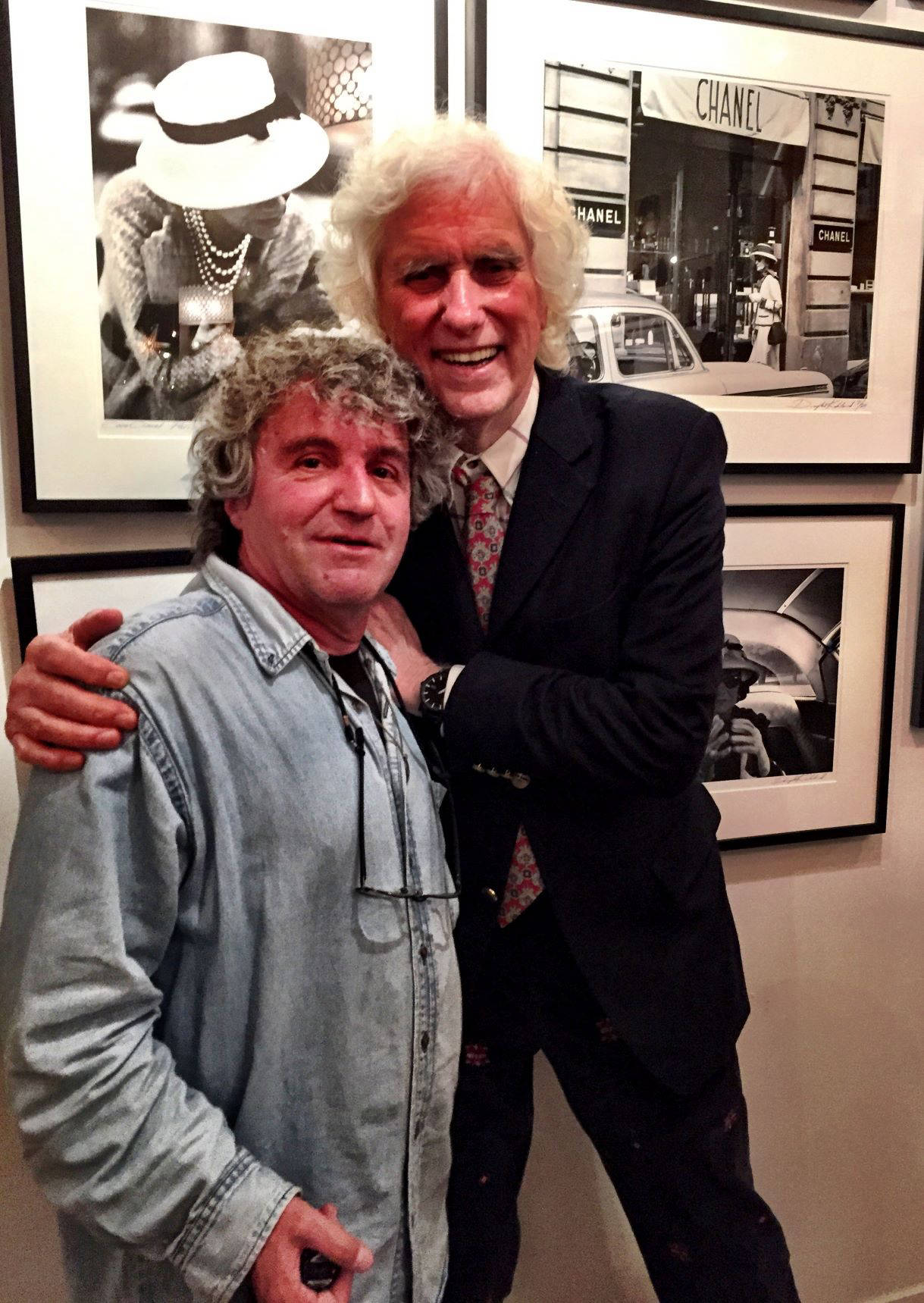 Photo Alberto with Douglas Kirkland