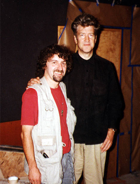 Photo QAlberto with David Lynch